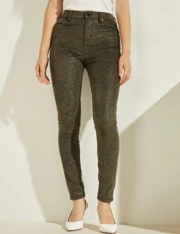 Pantaloni Guess, verde