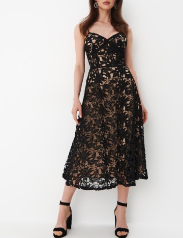 Rochie medie Mohito, negru