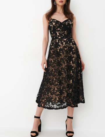 Rochie medie Mohito, negru