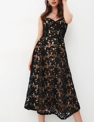 Rochie medie Mohito, negru