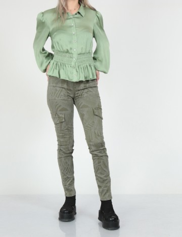 Pantaloni Guess, verde