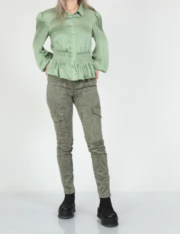 Pantaloni Guess, verde