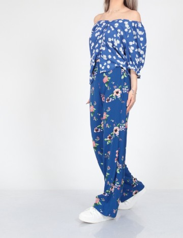 Pantaloni Vero Moda, albastru