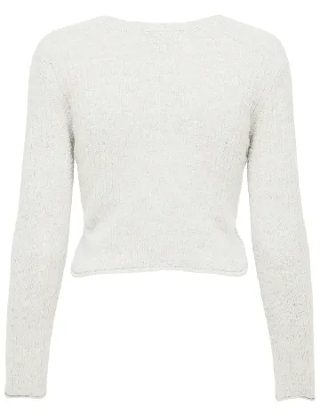 Cardigan Jacqueline de Yong, ecru