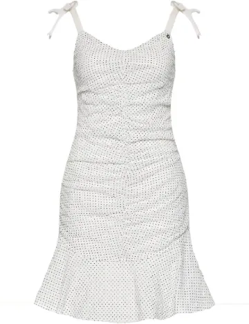 Rochie medie Guess, alb