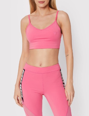 Bustiera sport Guess, roz