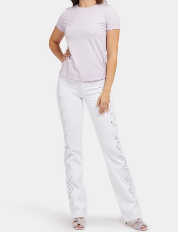 Blugi Guess, alb
