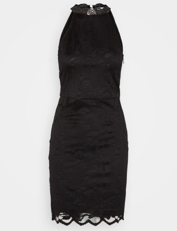 Rochie medie Vila, negru