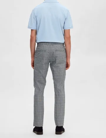 Pantaloni Selected, gri