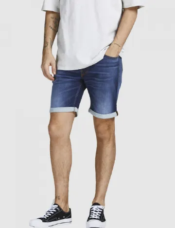 Pantaloni scurti Jack&Jones, albastru