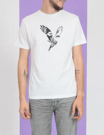 Tricou American Eagle, alb
