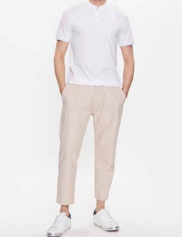 Pantaloni s.Oliver, crem