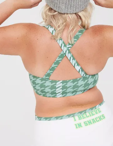 Bustiera sport Aerie, verde