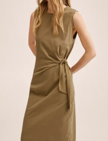Rochie medie Mango, verde