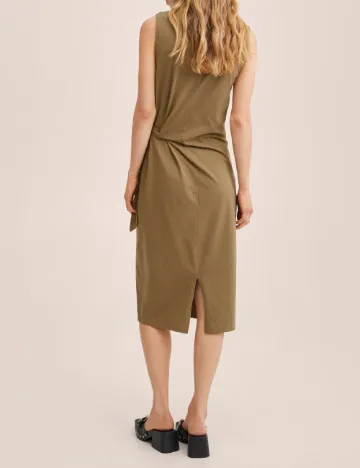 Rochie medie Mango, verde