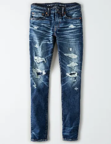 Blugi American Eagle, bleumarin