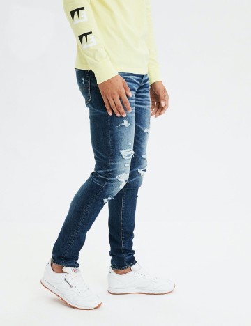 Blugi American Eagle, bleumarin
