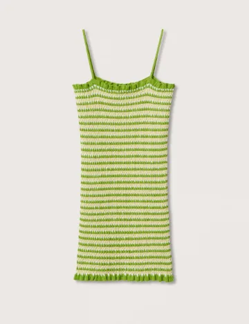 Rochie scurta Mango, verde