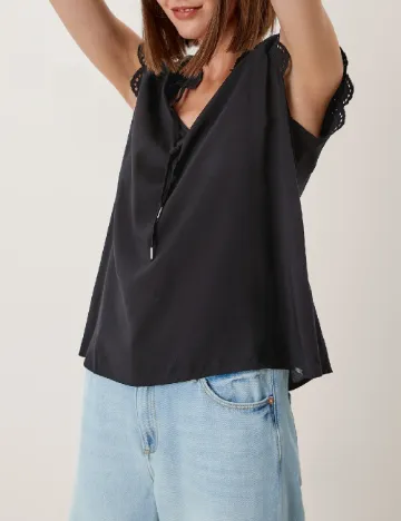Bluza Q/S, negru