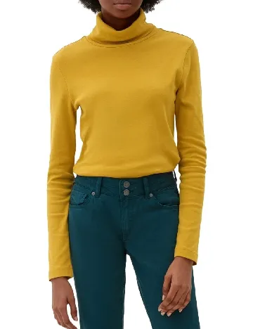 Bluza Q/S, mustar