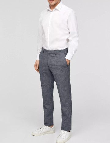 Pantaloni s.Oliver, bleumarin