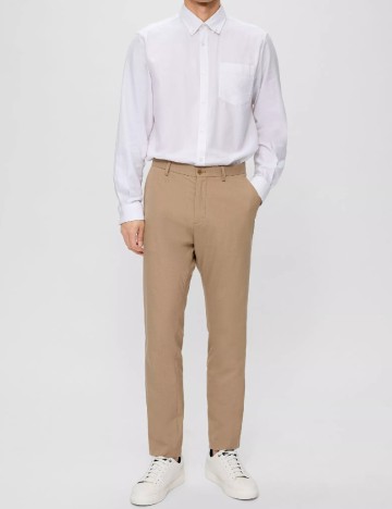 Pantaloni s.Oliver, maro
