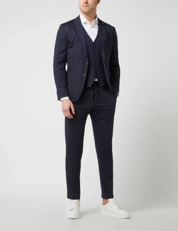 Pantaloni s.Oliver, bleumarin