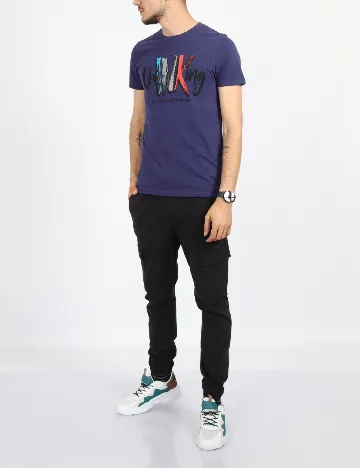 Tricou Milano Bulls, bleumarin