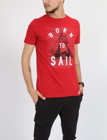 Tricou Milano Bulls, rosu