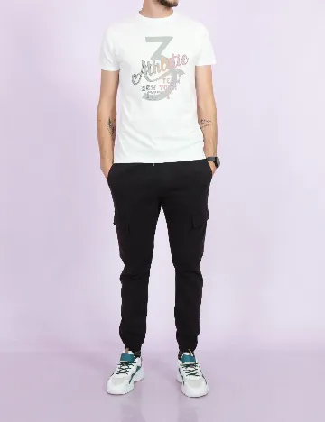 Tricou Milano Bulls, alb