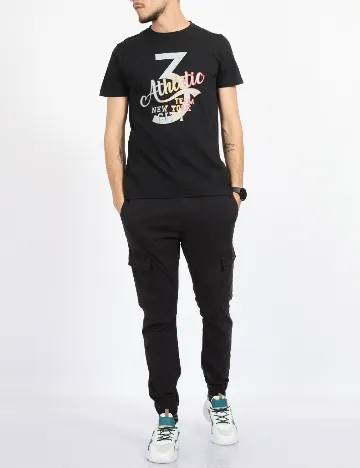 Tricou Milano Bulls, negru
