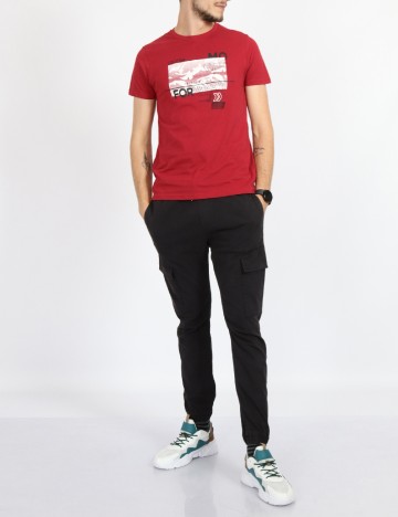 Tricou Milano Bulls, rosu
