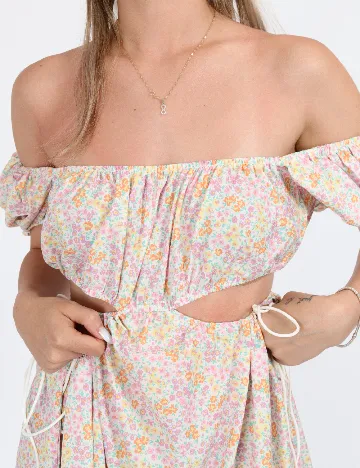 Rochie scurta SHEIN, floral