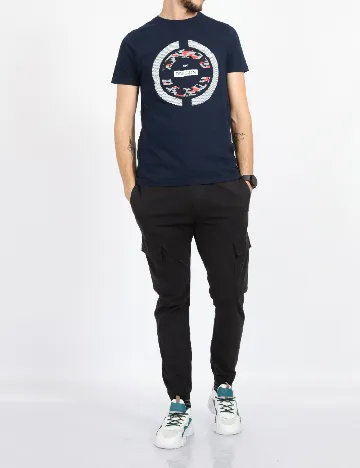 Tricou Milano Bulls, bleumarin