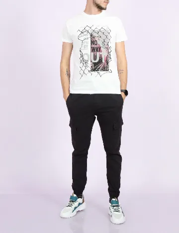 Tricou Milano Bulls, alb