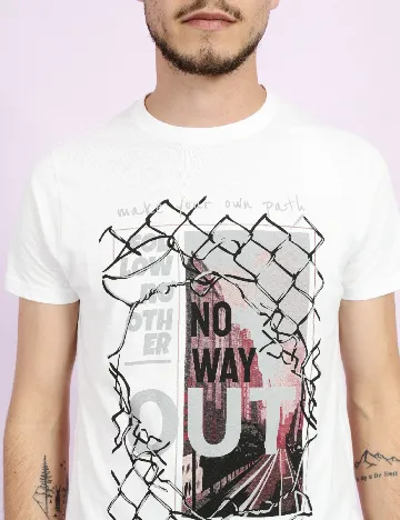 Tricou Milano Bulls, alb