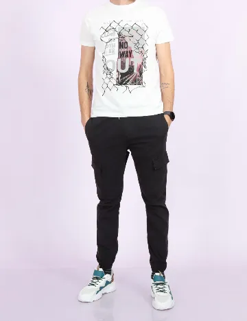 Tricou Milano Bulls, alb