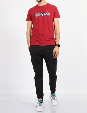 Tricou Milano Bulls, rosu
