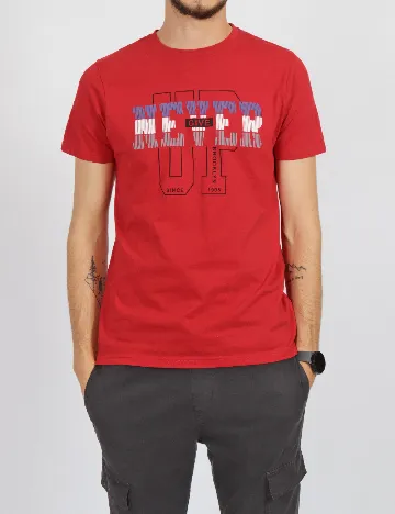 Tricou Milano Bulls, rosu