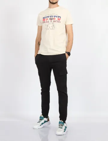 Tricou Milano Bulls, crem