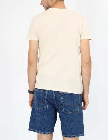 Tricou Milano Bulls, crem
