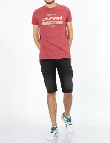 Tricou Milano Bulls, rosu