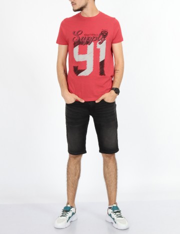 Tricou Milano Bulls, rosu