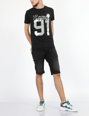 Tricou Milano Bulls, negru