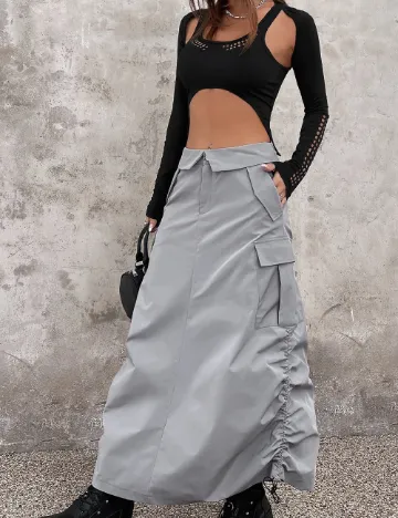 Top SHEIN, negru