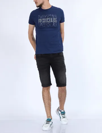 Tricou Milano Bulls, albastru