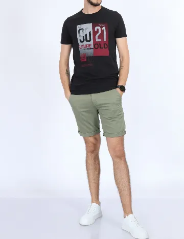 Tricou Milano Bulls, negru