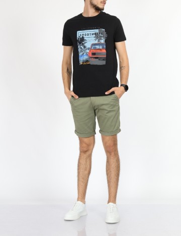 Tricou Milano Bulls, negru