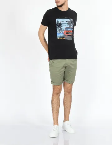Tricou Milano Bulls, negru