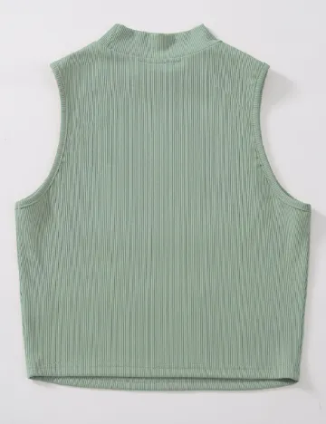 Top SHEIN CURVE, verde